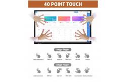 China 110 Inch Smart Digital Whiteboard Electronic 4K LCD Screen Interactive Touch Screen Whiteboard supplier