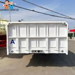 China 1 Meter Side Wall Semi Trailer For Bulk Cargos manufacturer