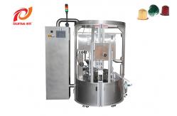China Rotary Turntable SKP-1N Nespresso Compatible Coffee Capsule Filling Machine supplier