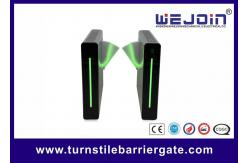 China Crashworthy Flap Barrier Gate High Performance QR Code Face Recognition Turnstile supplier