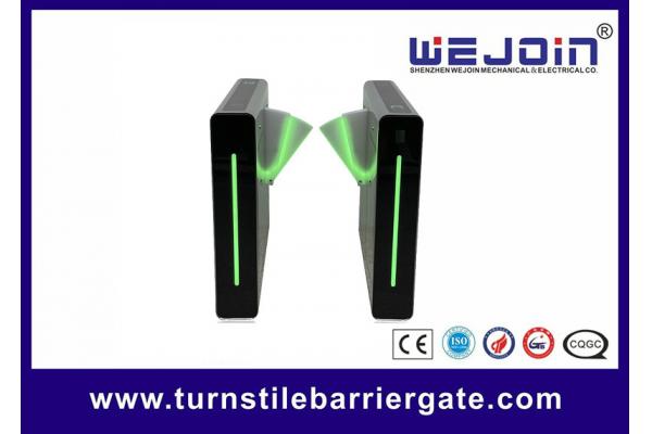 Crashworthy Flap Barrier Gate High Performance QR Code Face Recognition Turnstile