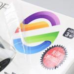 custom printing Waterproof Transfer Stickers Adhesive For Can Box