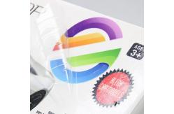 China custom printing Waterproof Transfer Stickers Adhesive For Can Box supplier