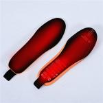 Far Infrared Wireless Heated Insoles Rechargeable 0.6inches 1.54cm Thickness for sale