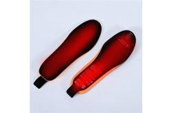 China Far Infrared Wireless Heated Insoles Rechargeable 0.6inches 1.54cm Thickness supplier