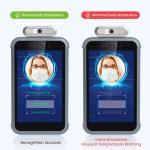 TR08AC Face Recognition Devices Multi Language Non Contact With Health Monitoring Devices for sale