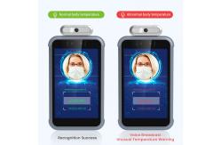 China TR08AC Face Recognition Devices Multi Language Non Contact With Health Monitoring Devices supplier