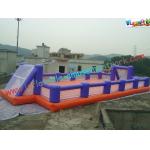Outdoor Inflatable Sports Games Football / Soccer Court With CE / EN14960 for sale
