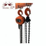 KINGLONG 55-YEAR History Good Sale Red Color Manual Lifting Chain Hoist 3T*3M HSZ-CA for sale