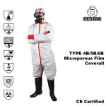 Disposable Type 456 Microporous Film Coverall SF Laminated Coverall for sale