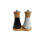 Modern Adjustable Ceramic Salt And Pepper Grinder Set for sale
