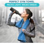 Sports Microfiber Suede Towel Gym Towel Design Printed With Custom Logo