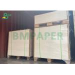 250gsm White Faced Coated Brown Kraft Cardboard Medium Weight Paperboard for sale