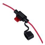 Automotive ATM Blade Fuse Holder With 12AWG Wire for sale