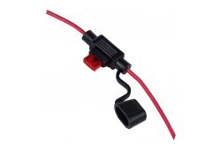 China Automotive ATM Blade Fuse Holder With 12AWG Wire supplier