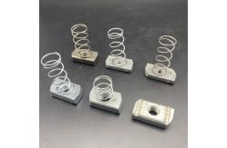 China Manufacure u Channel Fitting m6 m10 Spring Nut supplier