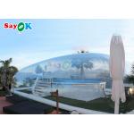 Customized Outdoor Enclosures Inflatable Swimming Pool Tent Cover Inflatable Pool Dome Covers