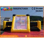 Waterproof PVC Tarpaulin Inflatable Sports Games / Inflatable Soap Soccer Field for sale