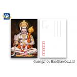 5D Effect Indian God 3D Lenticular Postcards For Souvenirs/ Promotional Gift for sale