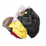 IMPA 232909 Cut 100% reused Tshirt Knitting Cloth Rags Textile Waste Dark Color Industrial Cotton Cleaning tshirt rags for sale