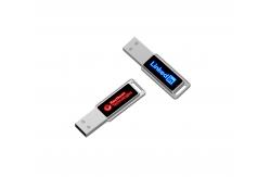 China High Speed Flash Drive Crystal USB Stick With LED Light Shiny supplier