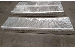 China Polypropylene Vane Pack Mist Eliminator With 20mm Plate Distance supplier