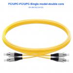 OEM ODM Multimode Fiber Optic Cable FC UPC FC UPC 9/125um DX-SM OS2 Jumper for sale