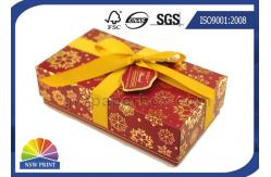 China Bespoke High End Paper Gift Box Custom Cardboard Packaging Box With Ribbon Bowknot supplier