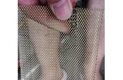 China Lightning Protection Expanded Metal Mesh Pure Copper Micro Hole Diamond supplier