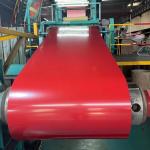 PPGI Prepainted Galvanized Steel Coil Red White Green Color Ral 9002 9003 for sale