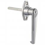 Die Casting Garage Door Handle Lock L Handle Cabinet Lock For ToolBox for sale