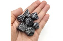 China Polishing Tabletop Odorless Portable Metal Dice Set Multipurpose Resin supplier