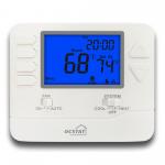 High Temperature Thermostat Non Programmable Thermostat with Blue Backlight and Heating And Cooling Mode Switch for sale