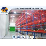Q235B Hot Rolled Steel Heavy Duty Pallet Racking For Lowering Handling Time for sale