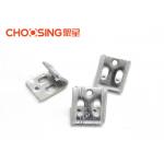 5 Hole 1.0mm Metal Upholstery Clips , No Sag Spring Clips Galvanized Finished