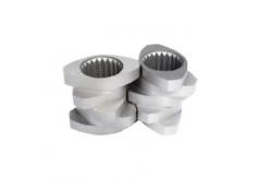 China 316L Twin Screw Element For Plastic Masterbatch Machine Production Line supplier