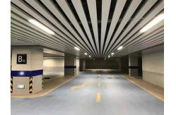 China 3000mm U Baffle Aluminum Panel Ceiling 0.5mm-1mm Plain Pattern supplier
