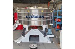 China High-Volume Sifting Tumbler Sieve Separator Machine For Rubber Particles Fertilizer supplier