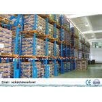 Warehouse Storage Drive In Pallet Racking System , Industrial Flow Through Racking for sale