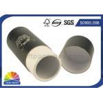 Curl / Disc Closure Custom Brand Logo Paper Tube Containers For Retail Packaging for sale