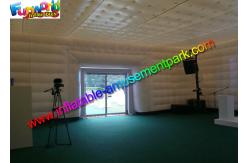 China Large Inflatable Party Tent  Cube Air Marquee Structure Building Customized supplier