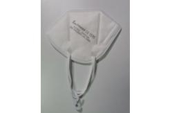 China EN 149:2001 Foldable Earloop White FFP2 Half Mask supplier