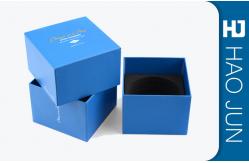 China Custom Printing Cardboard Gift Boxes With Black EVA Form For Perfume supplier