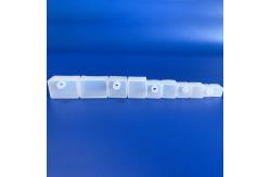 China LED Lights Transparent Silicone Rubber Profiles Extrusion Heat Resistant supplier