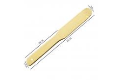 China 18Cm Disposable Biodegradable Bamboo Stuffing Spoon For Dumpling Wonton Stirring supplier