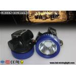 All In One Anti Explosive Cordless Mining Lights , 1w Led Miners Cap Lamp 2.2ah for sale