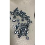 Mild Steel Hex Bolt And Nuts BSW Natural Finish Stud Nut Bolt