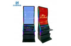 China 55 Inch S Type Vertical Skill Nudge Slot Game Machine Support Bill Acceptor supplier
