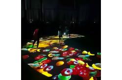 China Outdoor Projector Interact Ground Lighting Interactive Floor Projection supplier