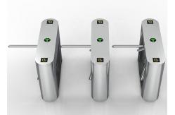 China QR Barcode Biometric Fingerprint Tripod Turnstile Gate For Pedestrian supplier